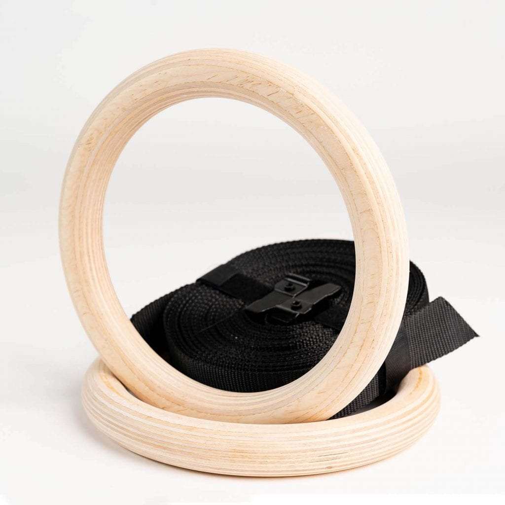 Aros Olimpicos de madera con Straps